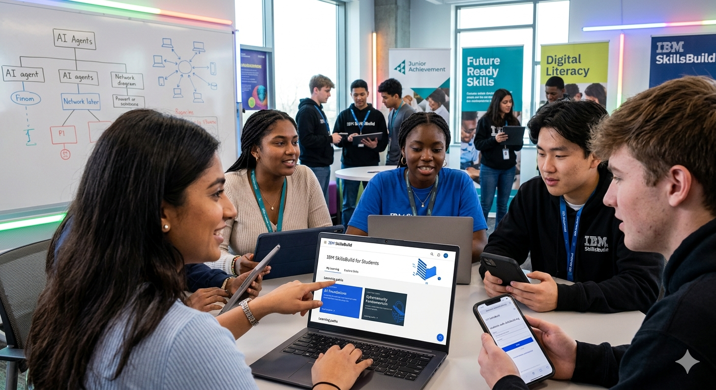 Menjembatani Kesenjangan Talenta Digital: Mengulas Dampak Akselerasi IBM SkillsBuild dan Kolaborasi Junior Achievement